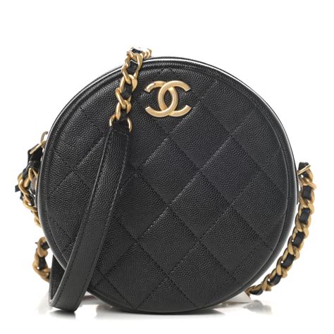 chanel black round bag|chanel round bag price.